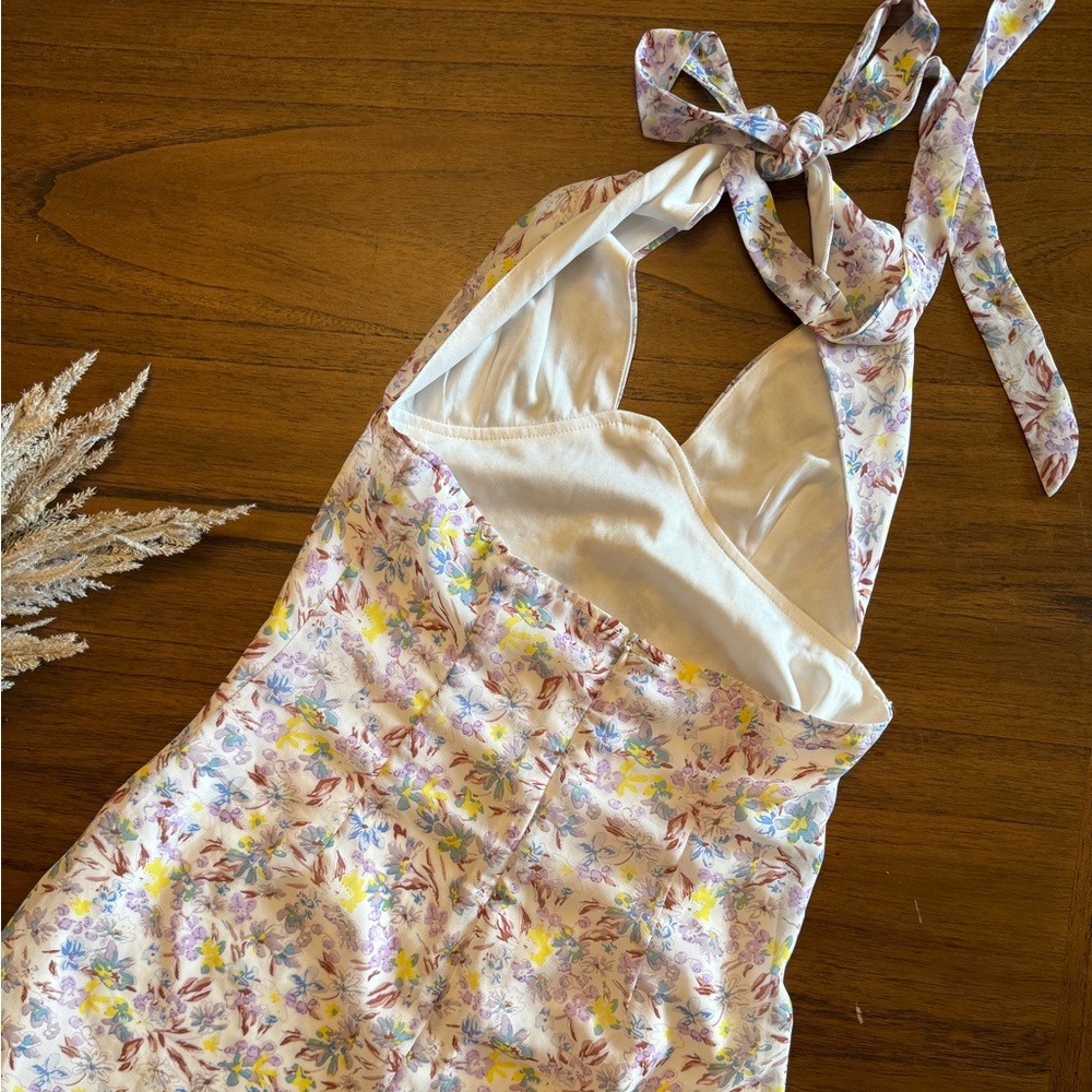 Spring mini dress - Picture 6 of 7